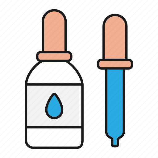 Dropper, drops, eye, eyedropper, medication, pipette, treatment icon - Download on Iconfinder