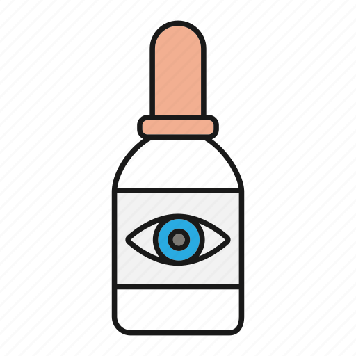 Dropper, drops, eye, eyedropper, eyesight, medication, medicine icon - Download on Iconfinder