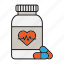 cardio, drugs, healthcare, heart, medication, pills, treatment 
