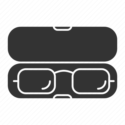 Box case, case, eyeglasses, eyewear, glasses, spectacles icon - Download on Iconfinder