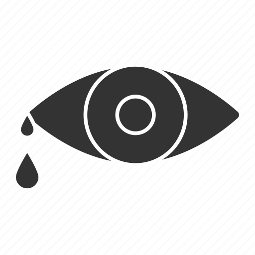 Cry, drop, eye, eyesight, tear, teardrop, vision icon - Download on Iconfinder