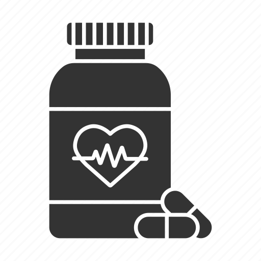 Cardio, drugs, healthcare, heart, medication, pills, treatment icon - Download on Iconfinder