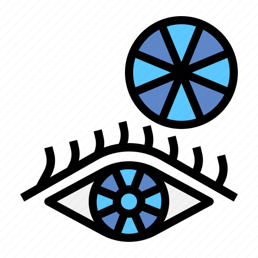 Colorblind, colourblind, vision, eye, disease icon - Download on Iconfinder