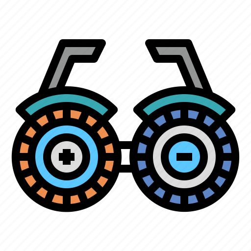 Testing, glasses, optician, optical, optometry, vision icon - Download on Iconfinder
