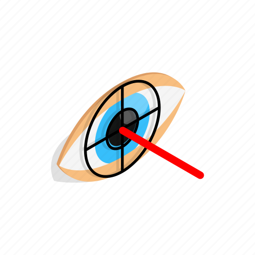 Check, eye, human, isometric, look, pupil, vision icon - Download on Iconfinder