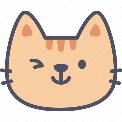 Smile, cat, emoticon, emoji, emotion, expression, feeling icon - Download on Iconfinder