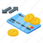 credit, card, payment, isometric 
