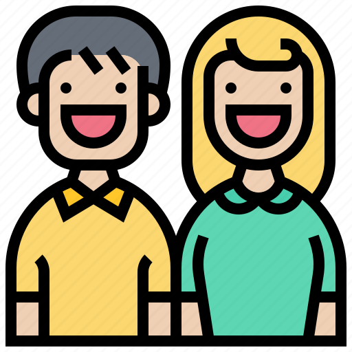 Brother, family, relative, sibling, sister icon - Download on Iconfinder
