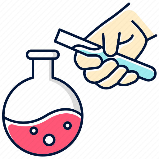 Analysis, chemical, experiment, flask, laboratory, liquid, research icon - Download on Iconfinder