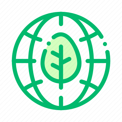 Earth, leaves, planet, tree icon icon - Download on Iconfinder