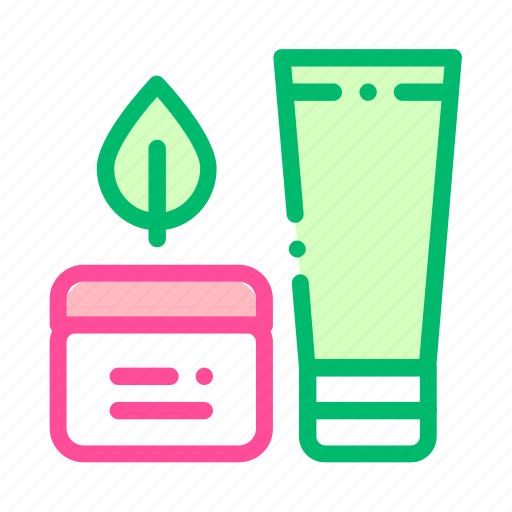 Container, cream, leaf, tube icon icon - Download on Iconfinder