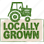organic, nature, food, natural, locally grown, agriculture, tractor, farm 