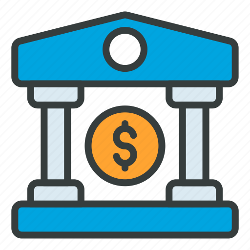 Money, business, investment, bank, building icon - Download on Iconfinder