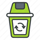 dustbin, trash, garbage, basket, container