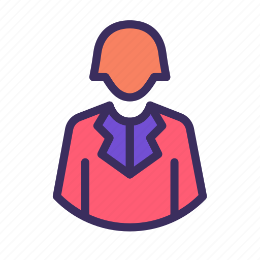 Woman, profile, staff, female icon - Download on Iconfinder