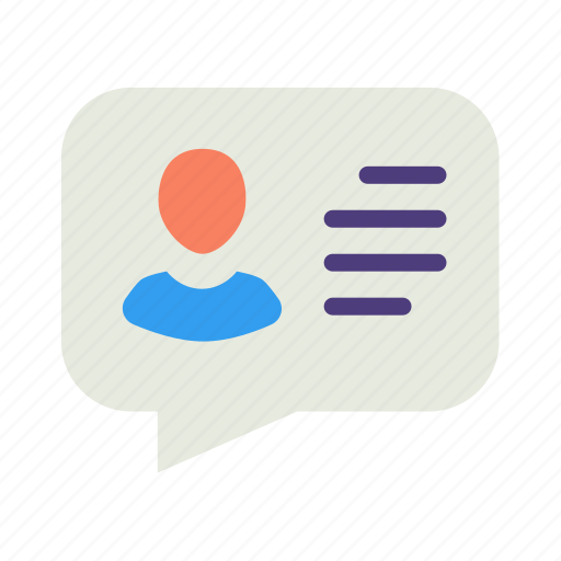 Chat, user, bubble, comment icon - Download on Iconfinder
