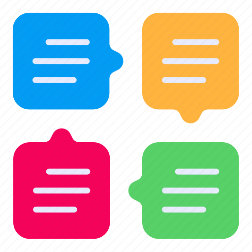Chat, discussion, talk, conversation, bubble icon - Download on Iconfinder