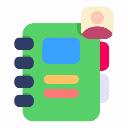 Book, contact, user, pofile icon - Download on Iconfinder