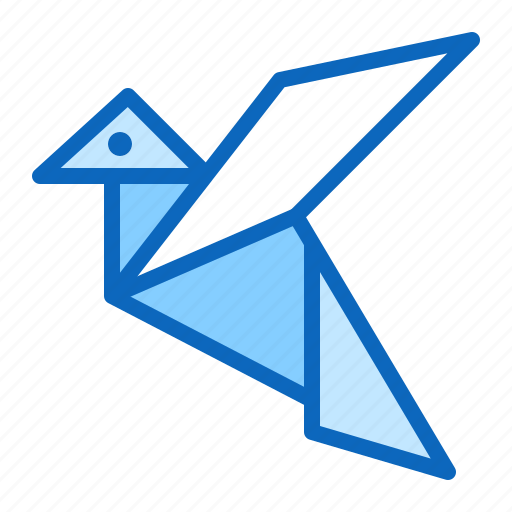 Bird, craft, origami, paper icon - Download on Iconfinder