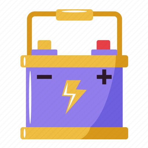 Accumulator, battery, energy, power, electricity, car garage, car repair shop icon - Download on Iconfinder