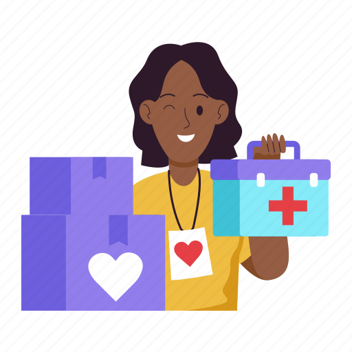 Medicine, volunteer, medic, medical, healthcare, charity, volunteering icon - Download on Iconfinder