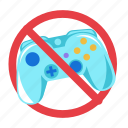 banned, stop, block, restricted, joystick, esports, esport, game, gaming