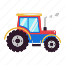 tractor, vehicle, machinery, truck, machine, farming, gardening, nature, harvest