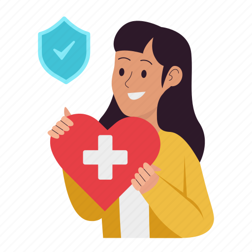 Health insurance, healthcare, heart, medical, heart care, insurance, coverage icon - Download on Iconfinder