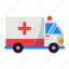 ambulance, car, vehicle, transportation, emergency, medical, hospital, healthcare, clinic 