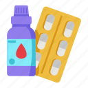 medicine, pill, syrup, tablet, bottle, medical, hospital, healthcare, clinic