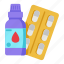 medicine, pill, syrup, tablet, bottle, medical, hospital, healthcare, clinic 