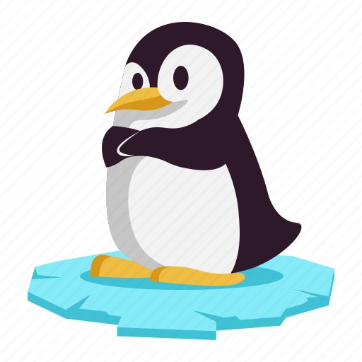 Penguin, bird, wild animal, animal, zoo, wildlife, fauna sticker - Download on Iconfinder