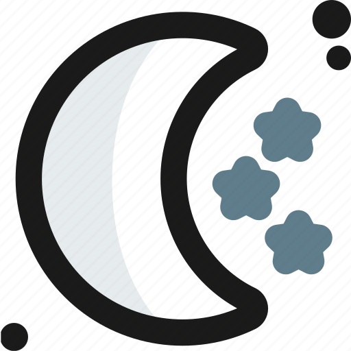 Moon, night, rest, solar, space, stars, system icon - Download on Iconfinder
