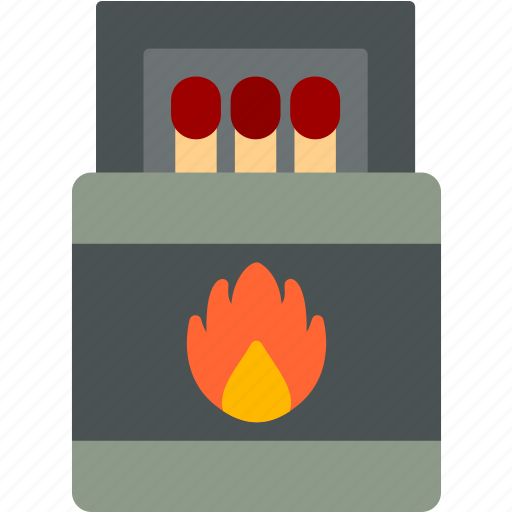 Matches, adventure, burn, flammable, matchstick, icon, outdoor icon - Download on Iconfinder