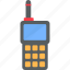 walkie, talkie, camping, communication, hiking, radio, icon, outdoor, activities 
