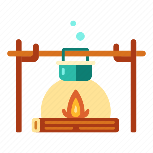 Bonfire, camp, campfire, camping, fireplace, hiking, outdoor icon - Download on Iconfinder