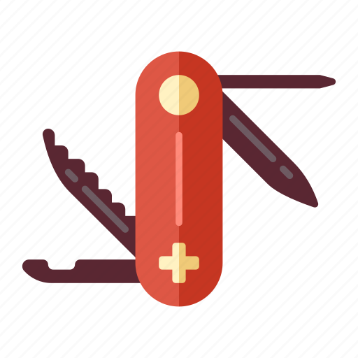 Blade, equipment, knife, multi, pocket, swiss army knife, tool icon - Download on Iconfinder