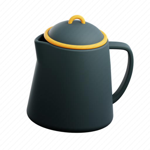 Kettle, hot, teakettle, electric, water, teapot, tea 3D illustration - Download on Iconfinder