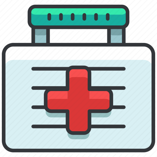 Aid, box, essentials, first, medical, outdoor icon - Download on Iconfinder