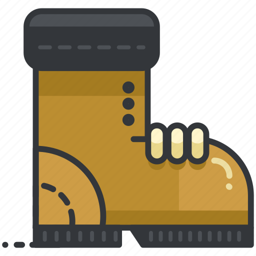 Boot, essentials, footwear, hiking, outdoor icon - Download on Iconfinder