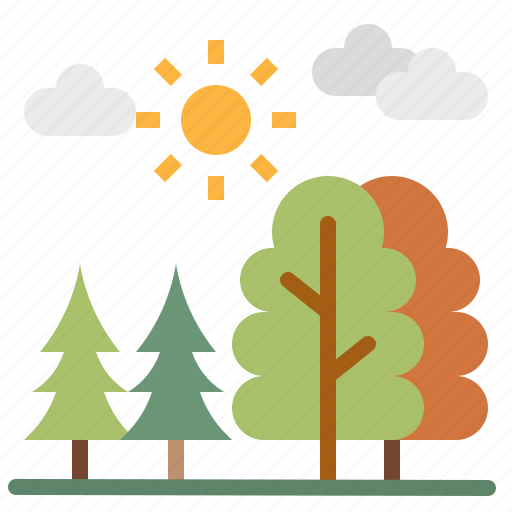 Forest, nature, pine, tree, woods icon - Download on Iconfinder