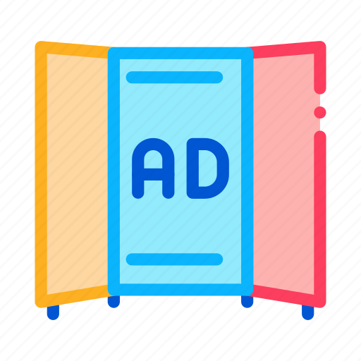 Advertising, billboard, booklet, media, outdoor, promo, tablet icon - Download on Iconfinder