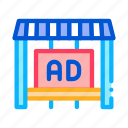 advertising, counter, media, outdoor, promo, store, tablet