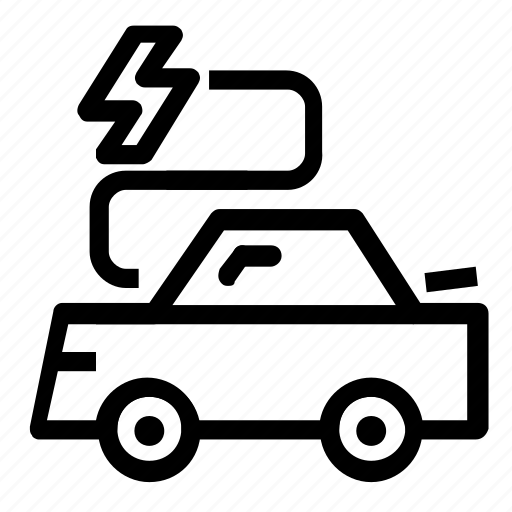 Car, electric, vehicle, transportation, automobile, electricity, travel icon - Download on Iconfinder