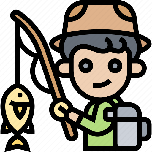 Fishing, rod, lure, hobby, activity icon - Download on Iconfinder