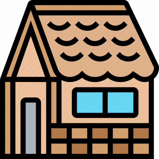Forest, hut, cabin, cottage, house icon - Download on Iconfinder
