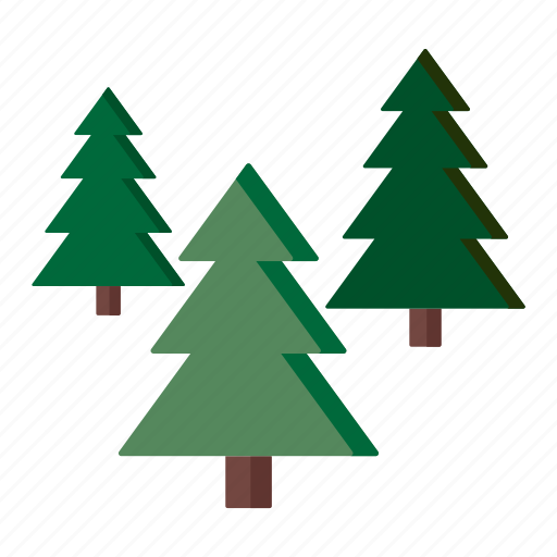Badge, forest, nature, outdoor, pine, scenery, tree icon - Download on Iconfinder