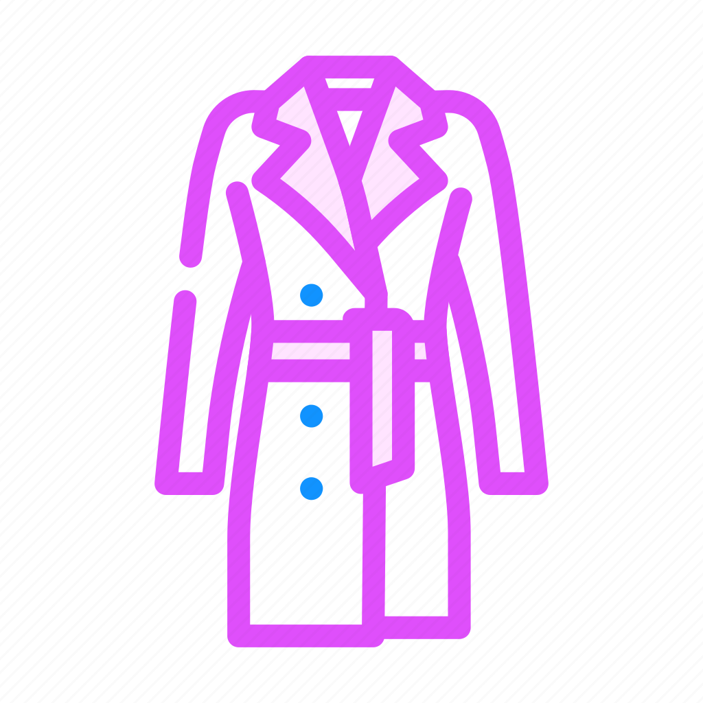Evening, coat, outerwear, female, clothes icon - Download on Iconfinder