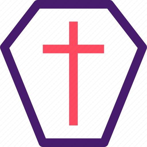 Christian, coffin, cross, halloween, helloween, october icon - Download on Iconfinder
