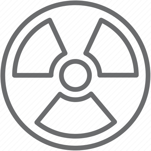 Atomic, nuclear, steerwheel icon - Download on Iconfinder